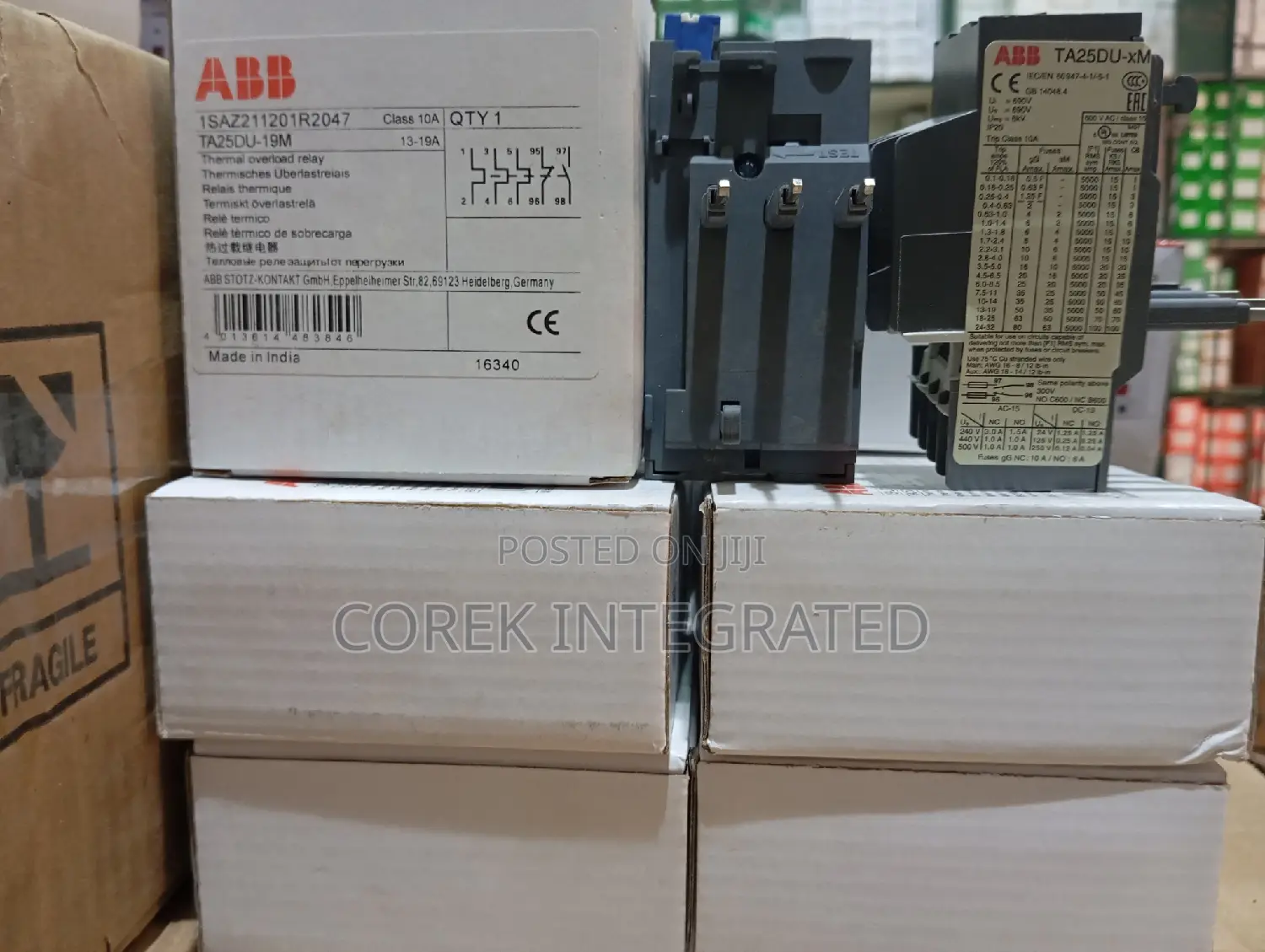 13a-19a Overload Relay