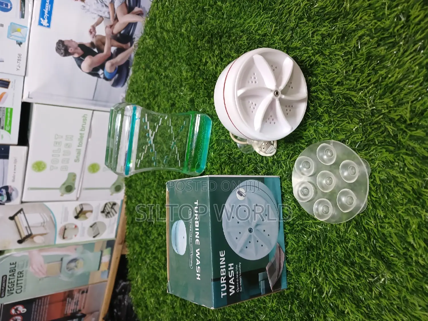 Mini USB Ultrasonic Washing Machine