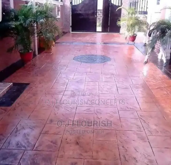 Well Stamped Concrete