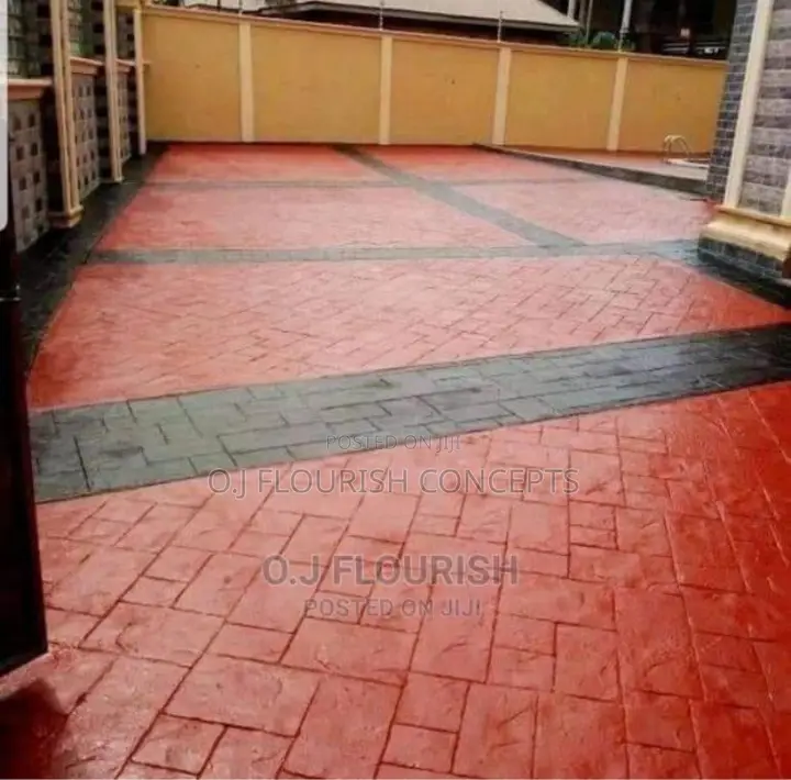 Swiftly Made Stamped Concrete