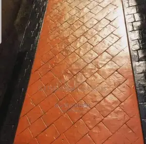 Notch Stamped Concrete Flooring