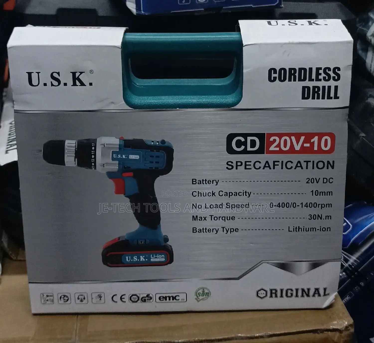 Maxmech Cordless Drill Maxmech Cd 20v-10