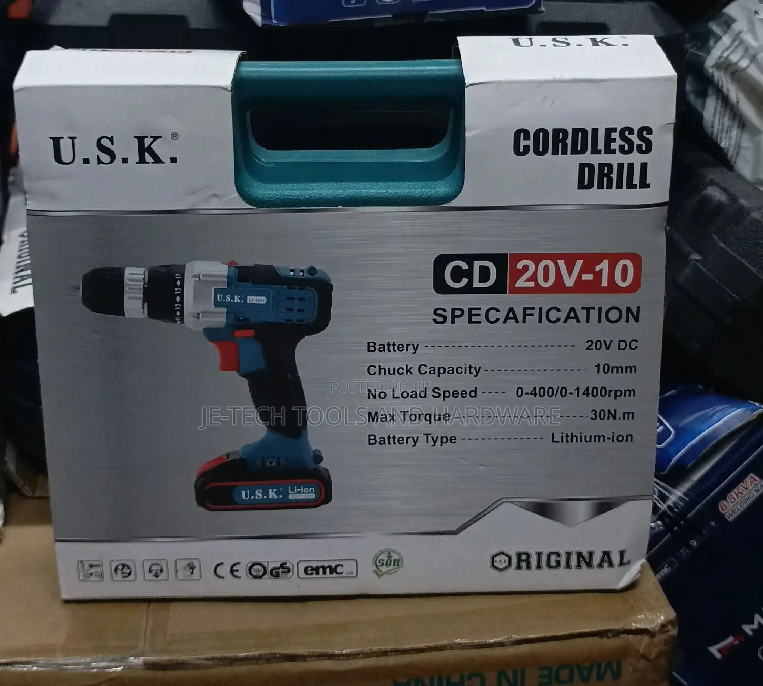 Maxmech Cordless Drill Maxmech Cd 20v-10