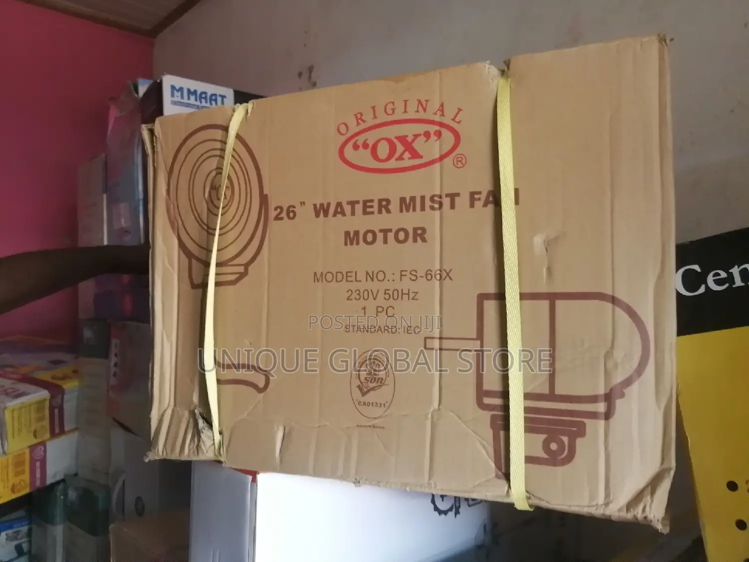 26" OX Industrial Mist Fan