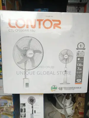 Lontor 18-Inch Rechargeable Standing Fan | CTL-Cf056wr-18
