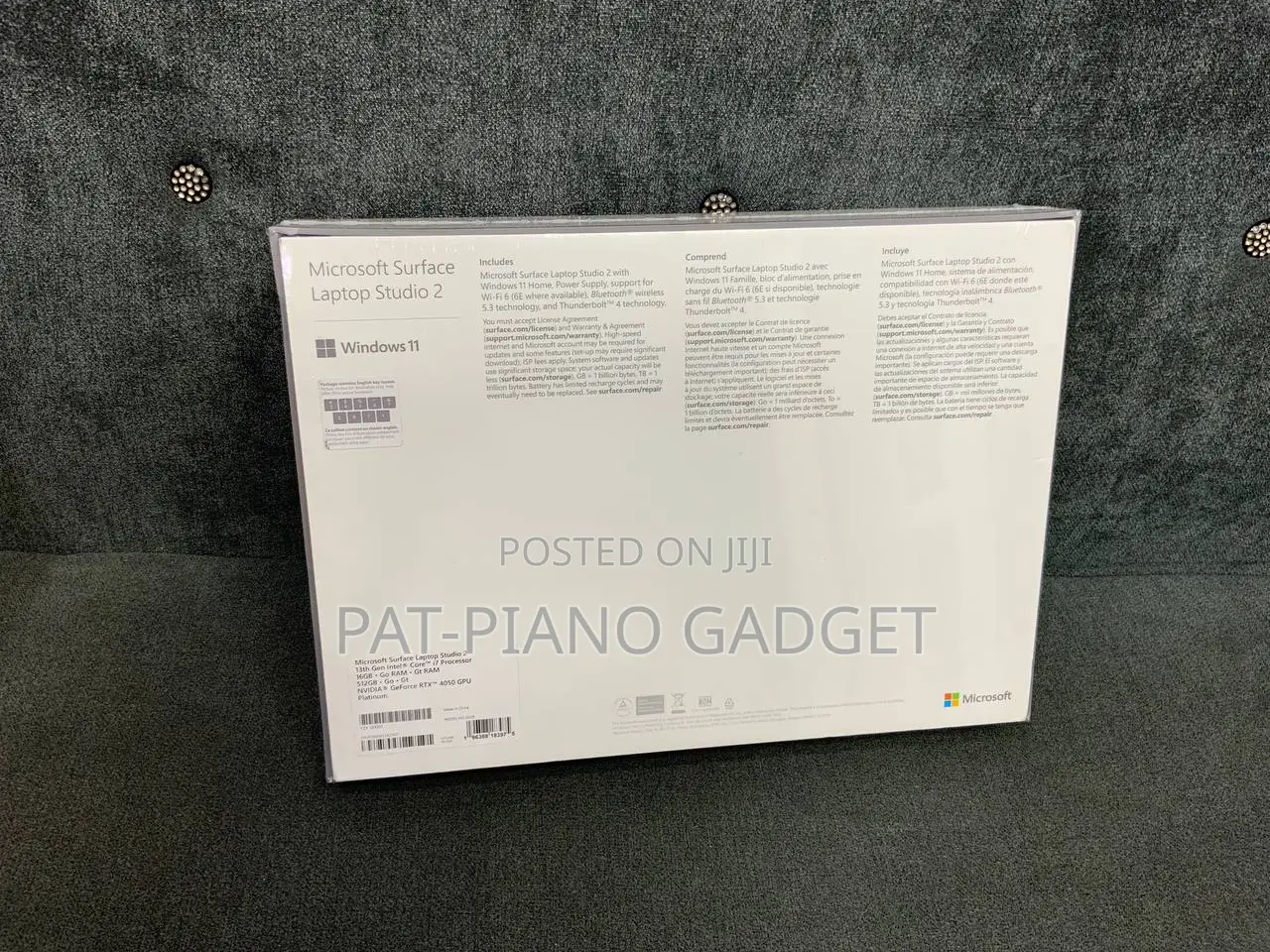 New Microsoft Surface Laptop Studio 2 16GB Intel Core I7 SSD 512GB