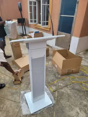 Wireless Pulpit Stand With Microphone