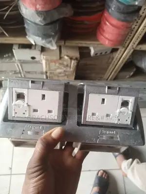 Double Floor Socket Coral