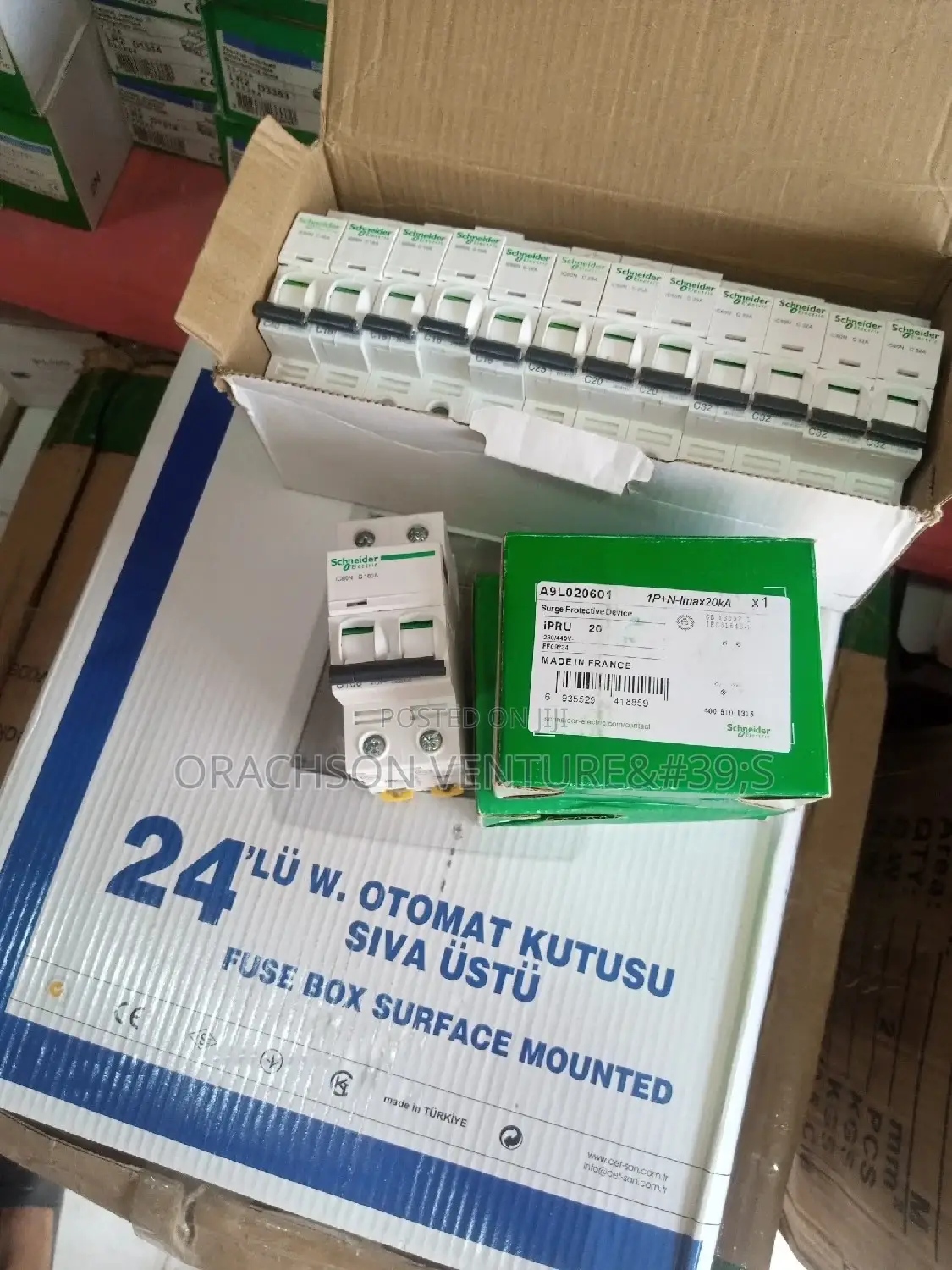 24ways Box With Circuit Breakers