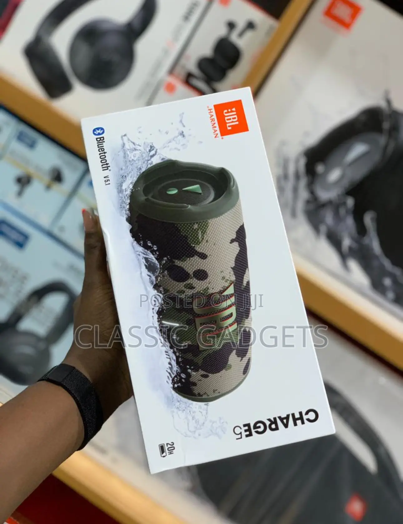 JBL Charge 5 Wireless Bluetooth Speaker
