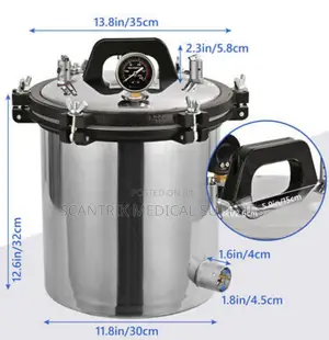 Portable Stainless Steel Autoclavable Steam Sterilizer