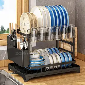 Dish Bowl Drainer Storage Rack Knife Fork Chopstick Cup