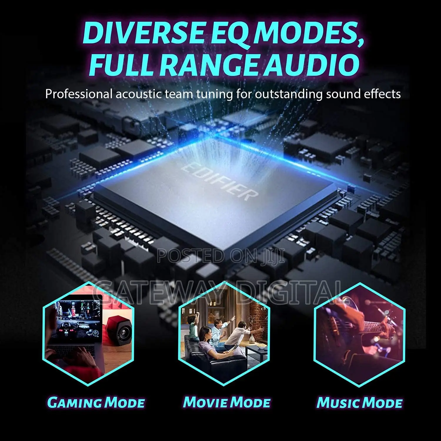 Edifier G2000 32w Rgb Pc Gaming Computer Desktop Speakers - Gateway ...