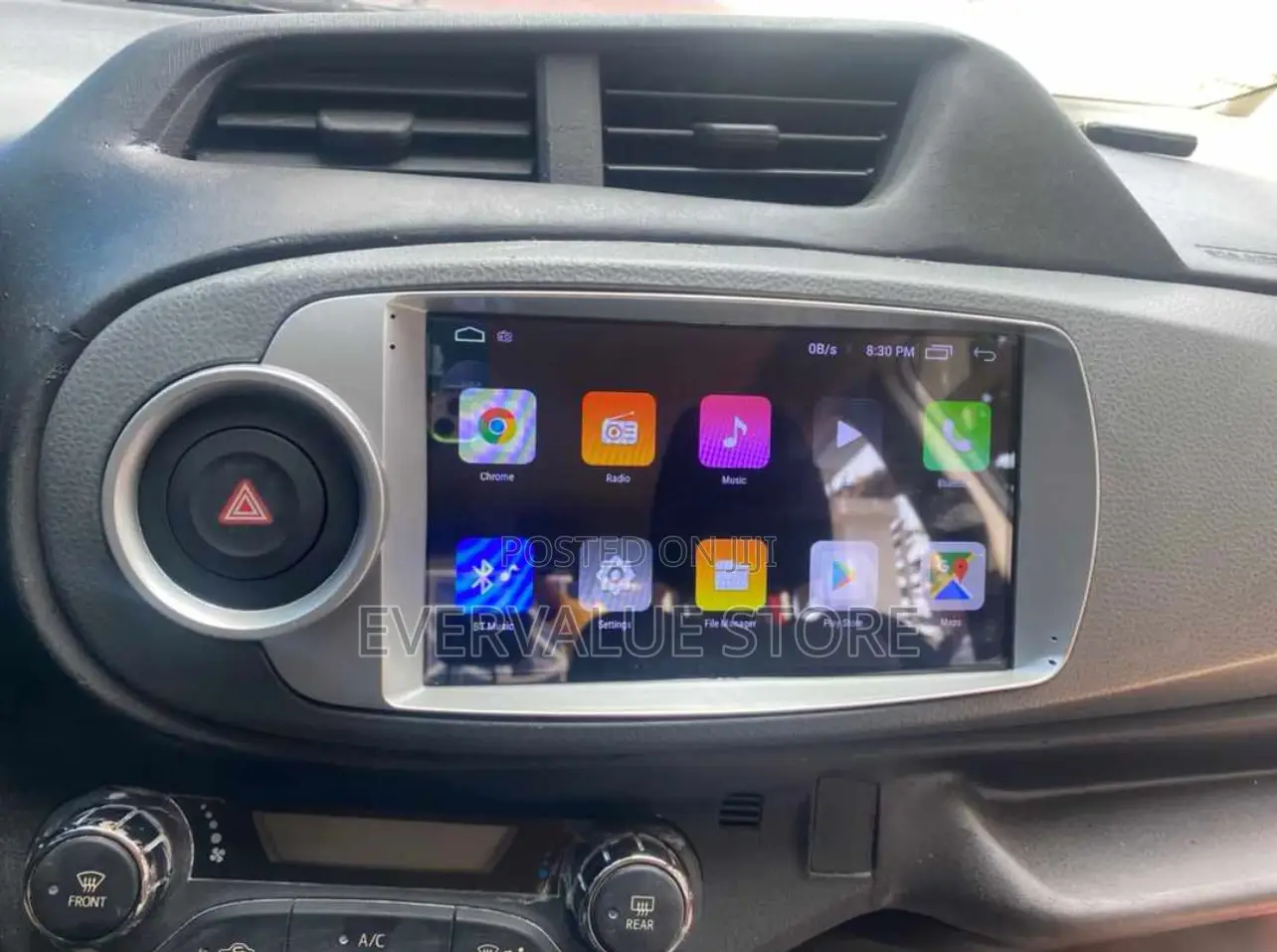 Toyota Yaris 2011-2017 Left Android Player + Reverse Camera