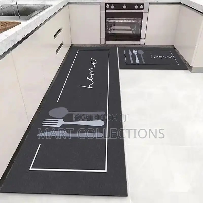 Big Size 2pcs Absorbent Kitchen Runner 3.5mm Thickness