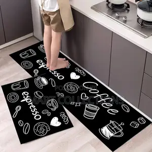 Big Size 2pcs Absorbent Kitchen Runner 3.5mm Thickness