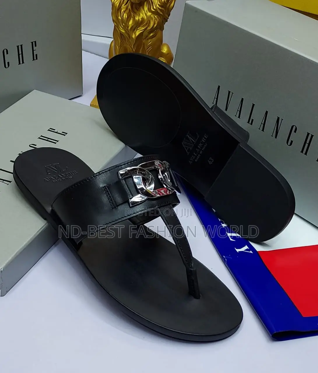 Pure Leather Slippers