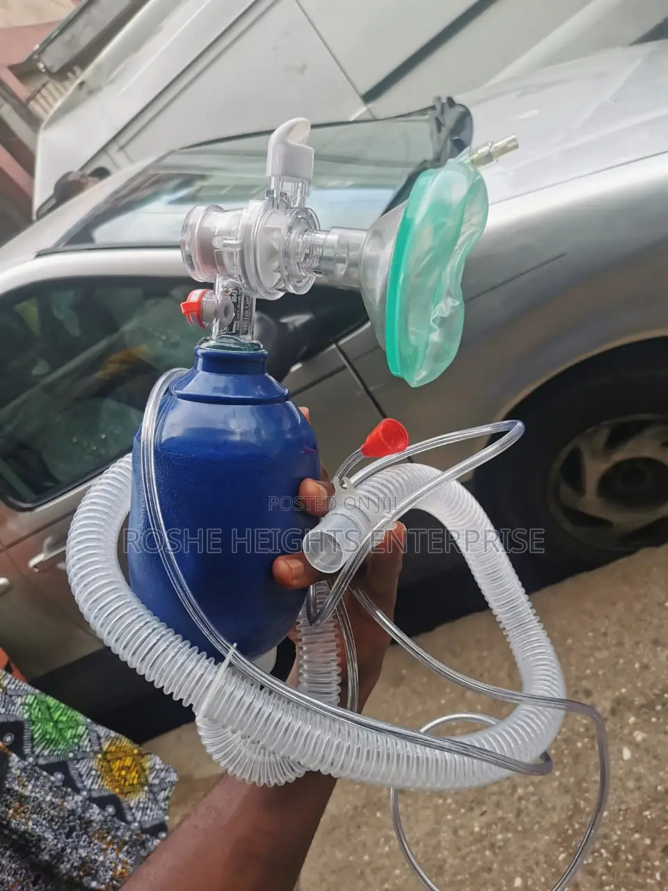 Pediatric Ambu Bag Resuscitator