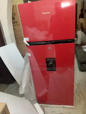 Hisense 205l Double Door With Water Dispenser Red