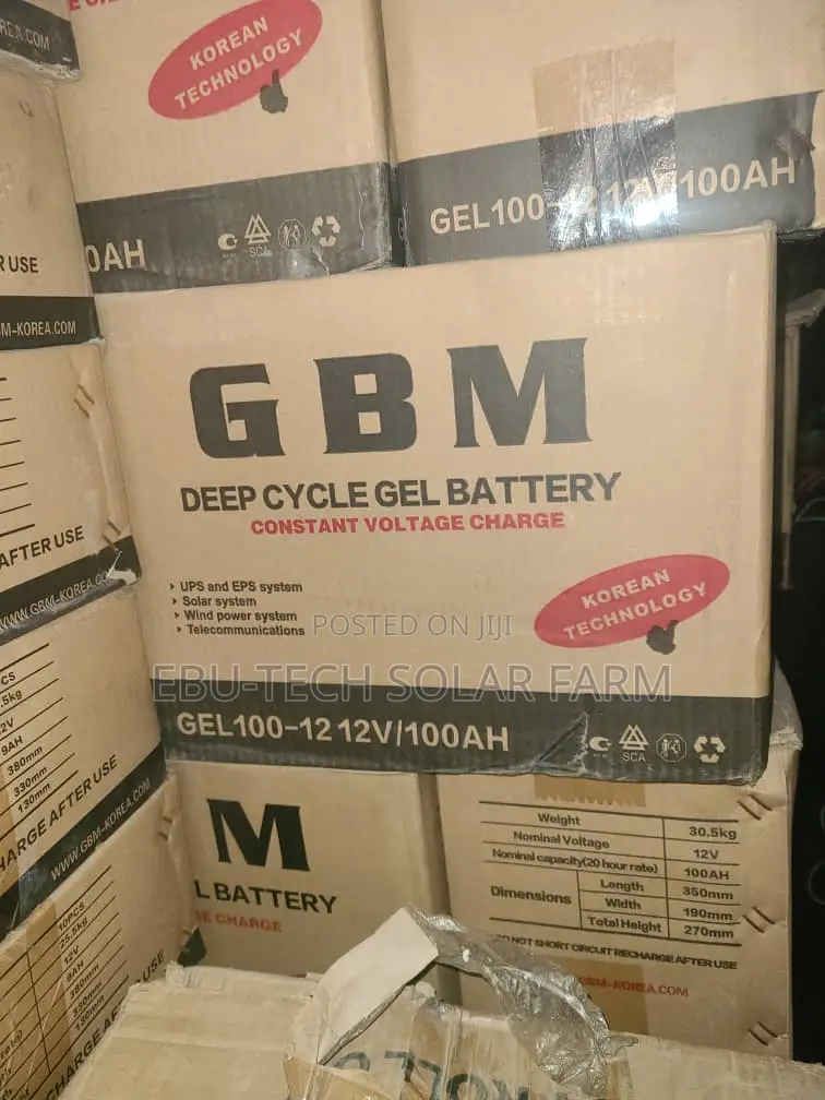 GBM Battery 100ahs