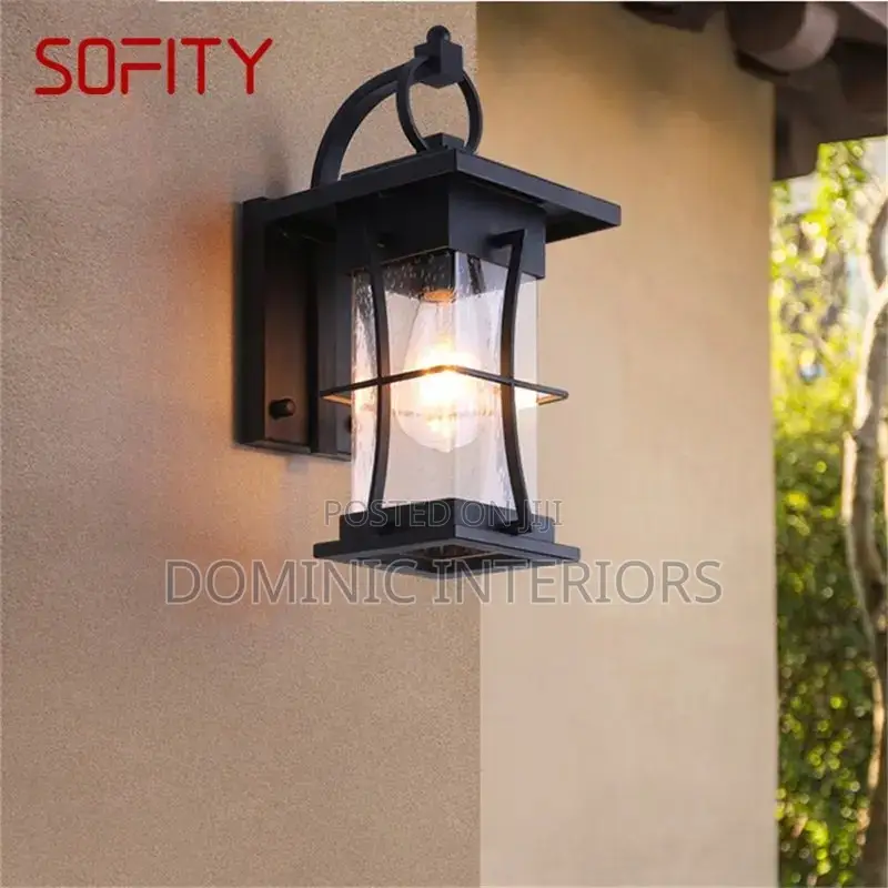 Post Outdoor Balcony Wall Lamp