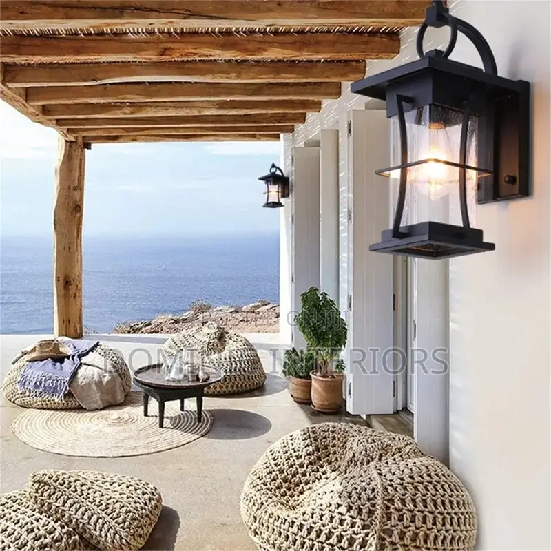 Post Outdoor Balcony Wall Lamp