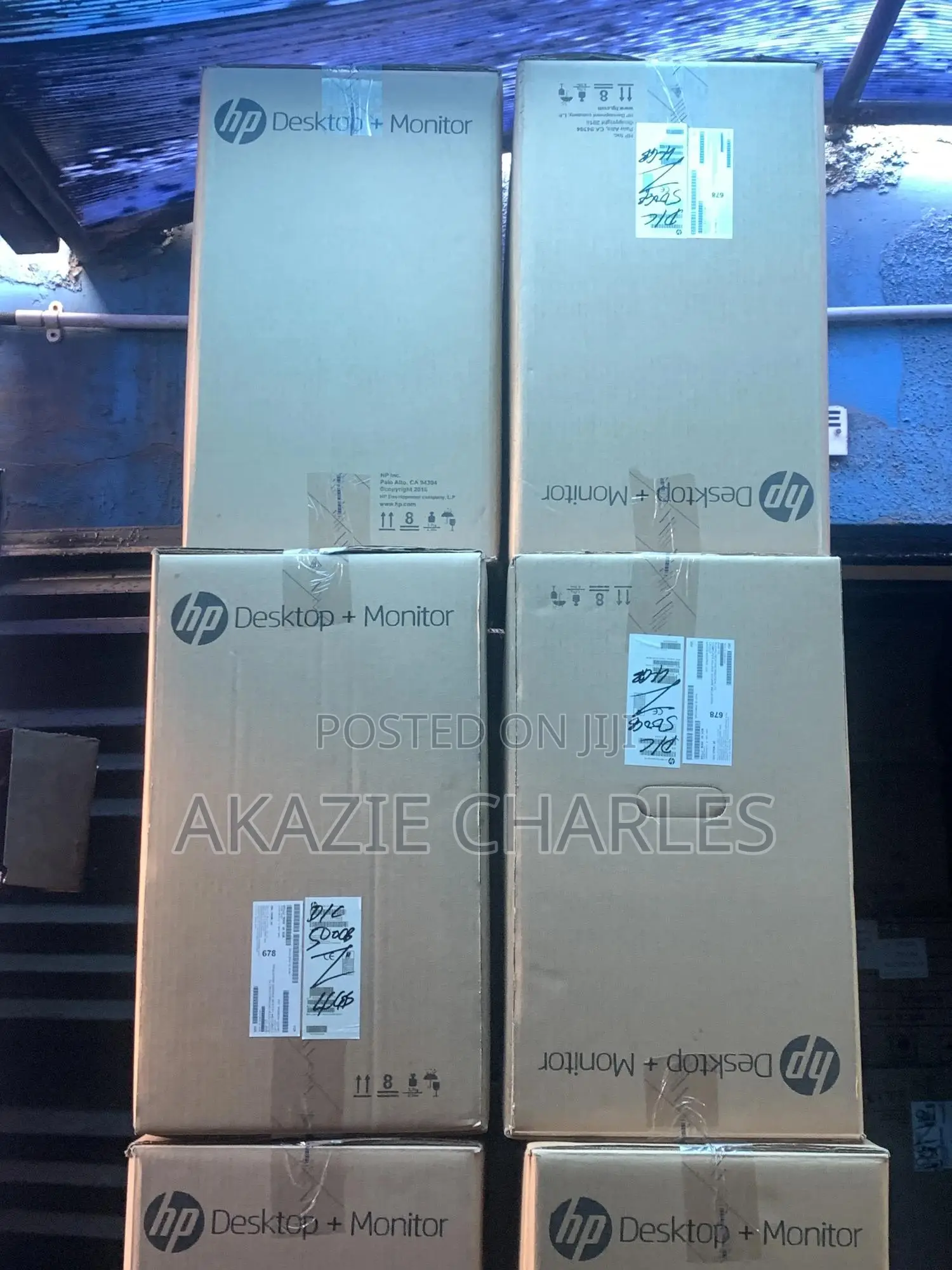 New Desktop Computer HP 4GB HDD 500GB