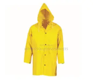 Women Yellow Raincoat Jacket,Unisex Kids Clear EVA Rain Coat