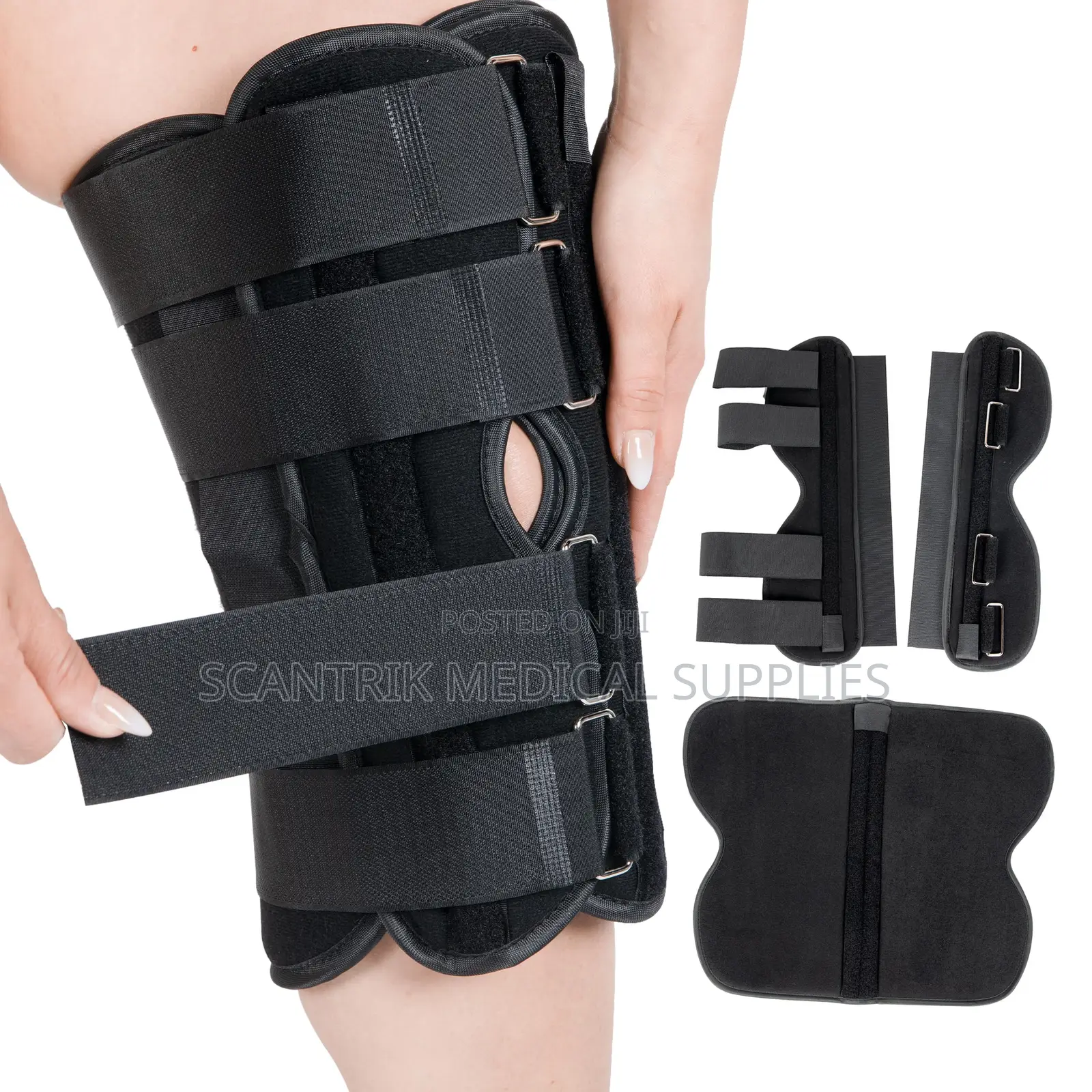Adjustable Stabilizing Knee Brace Half
