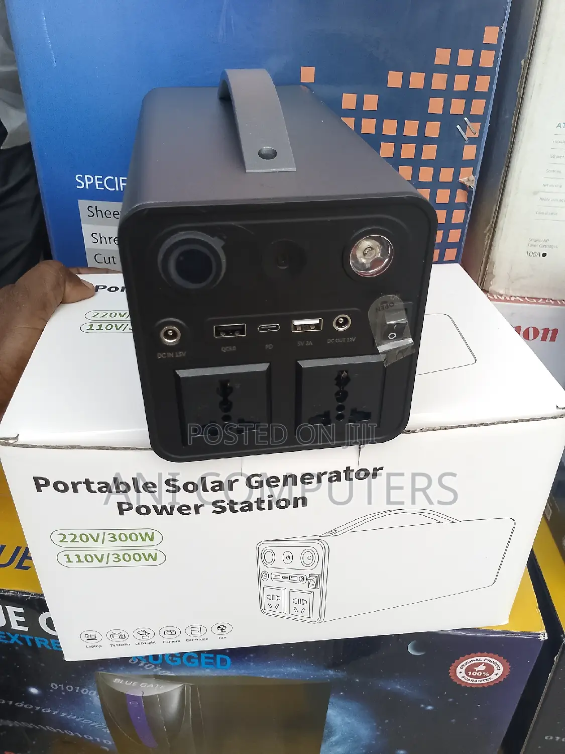 90000amhs Portable Solar Generator Power Station