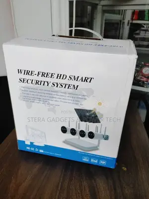 4 Kit WIFI Solar Camera With NVR
