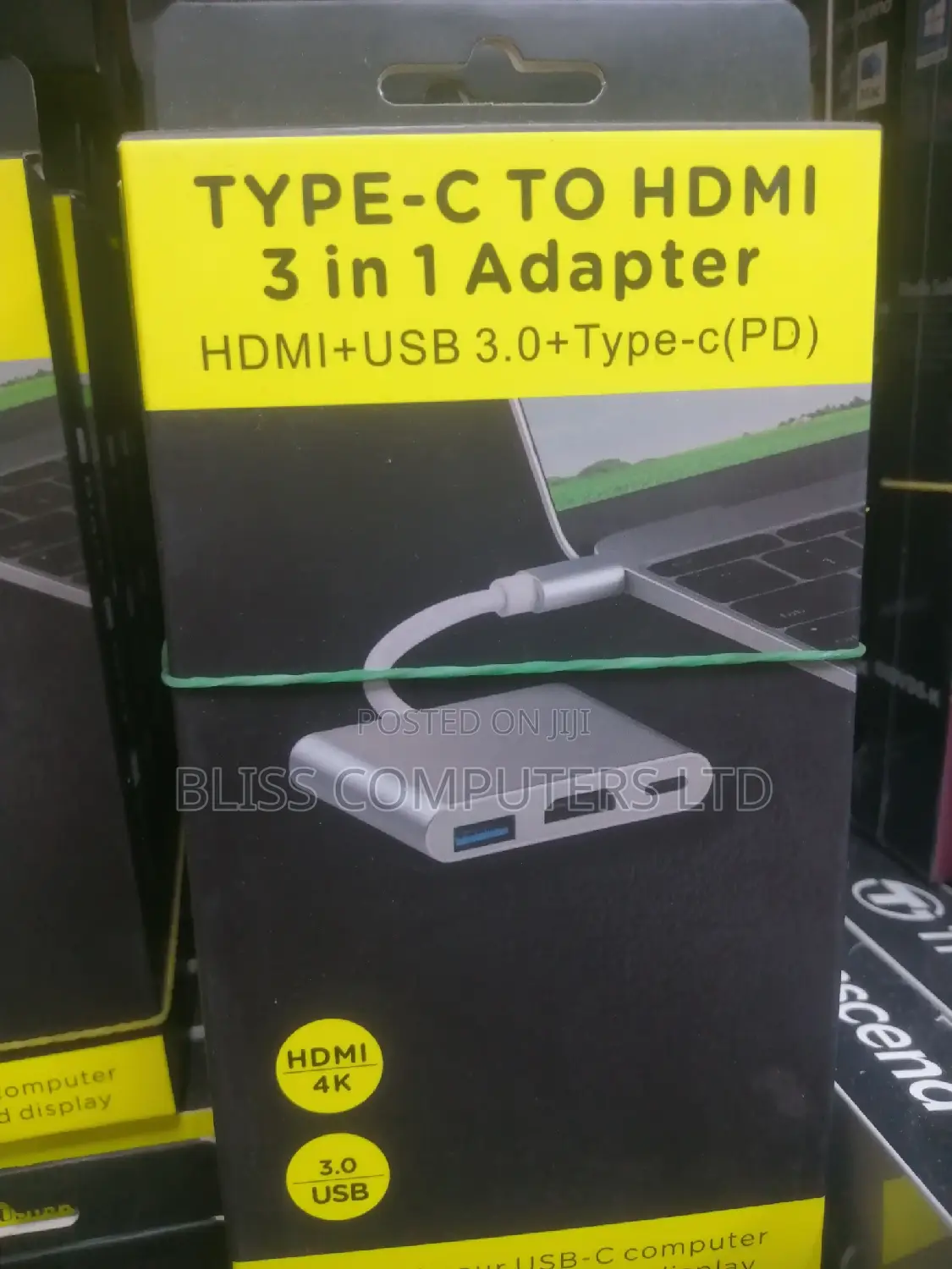 Type C To Hdmi 3in1 Adapter