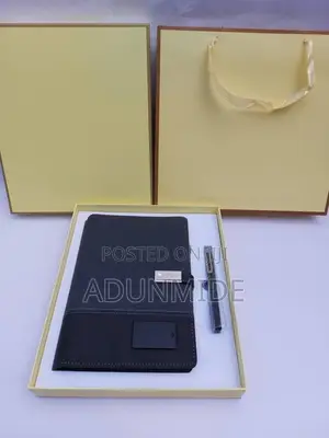 Led Power Bank Notepad With Pen