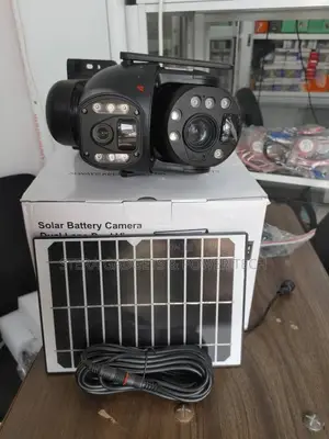 Dual Lens 4G PTZ Solar Camera With 10x Zoom