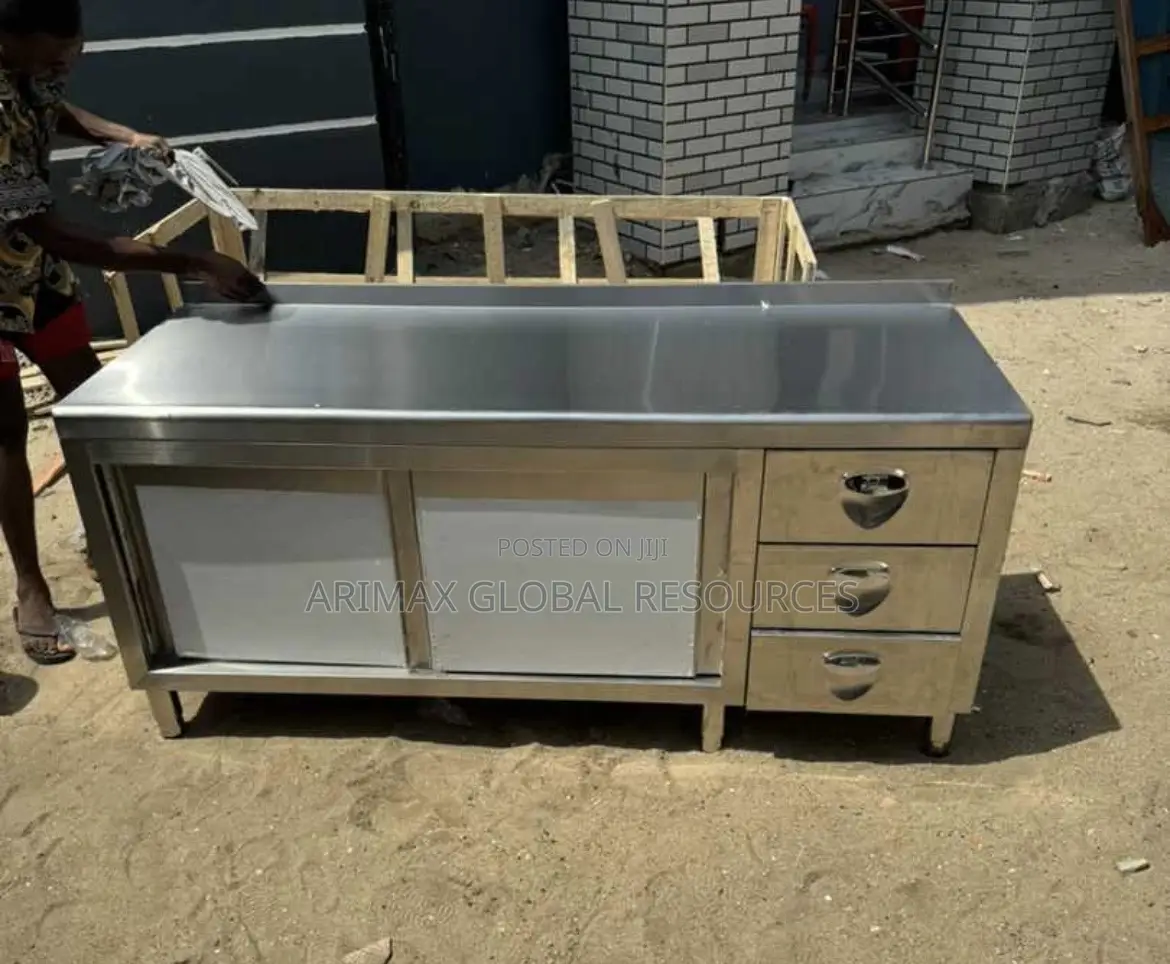 Table,Cupboard With Drawers