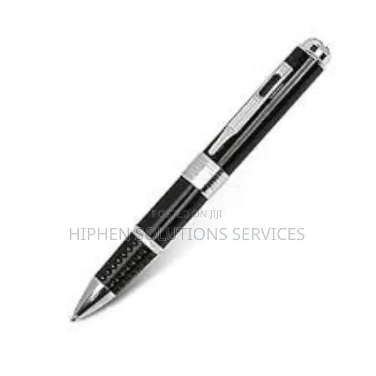 Black Wireless Spy Pen Camera, for Security