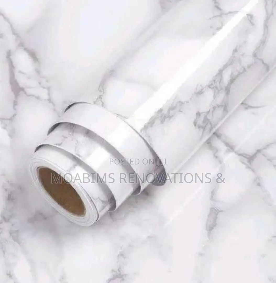 Adhesive Marble Wallpaper