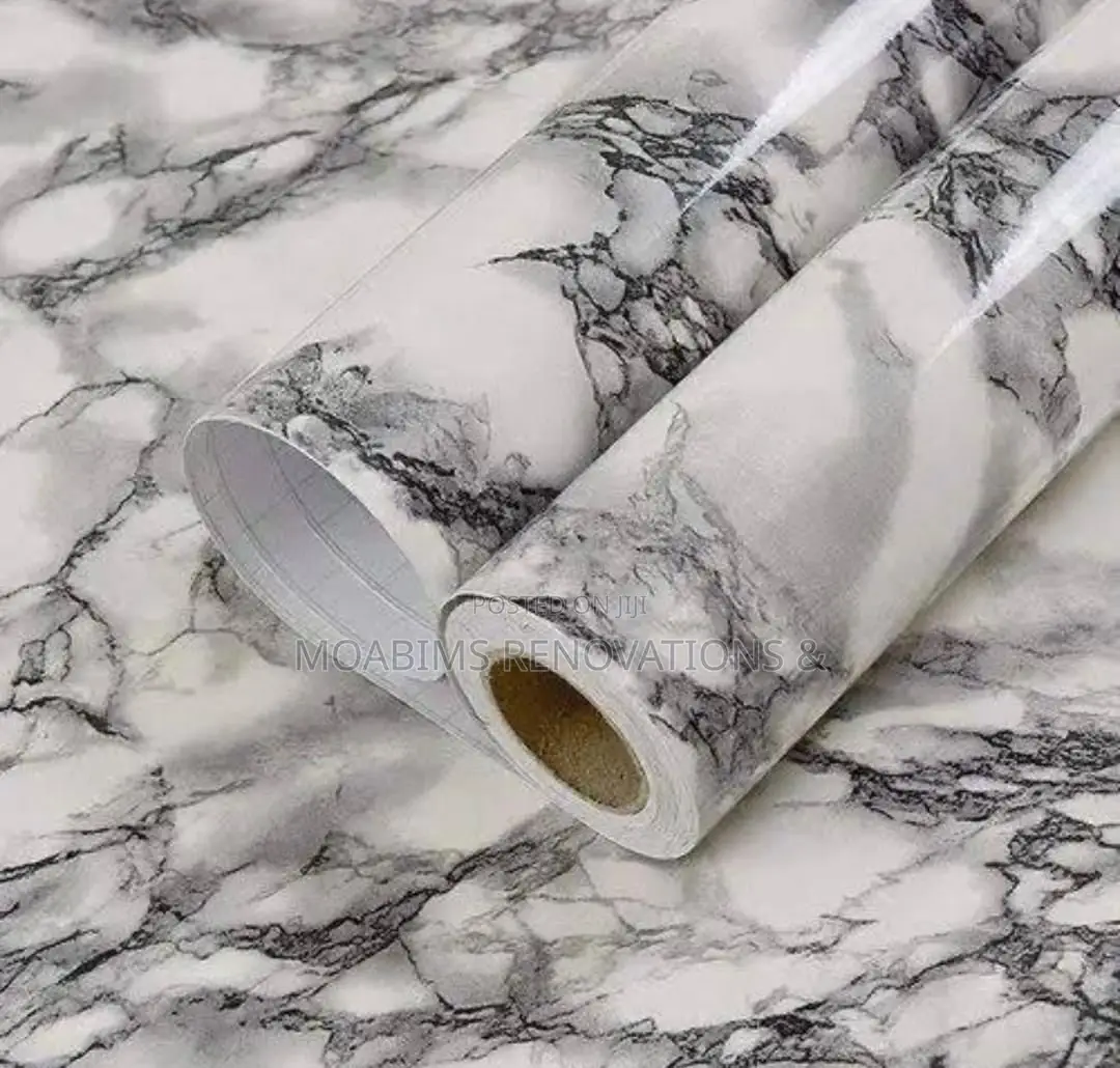 Adhesive Marble Wallpaper