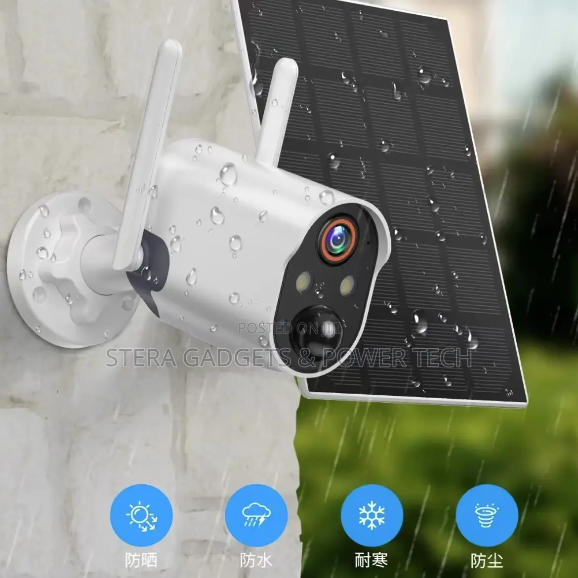 Fixed Solar 4G Camera