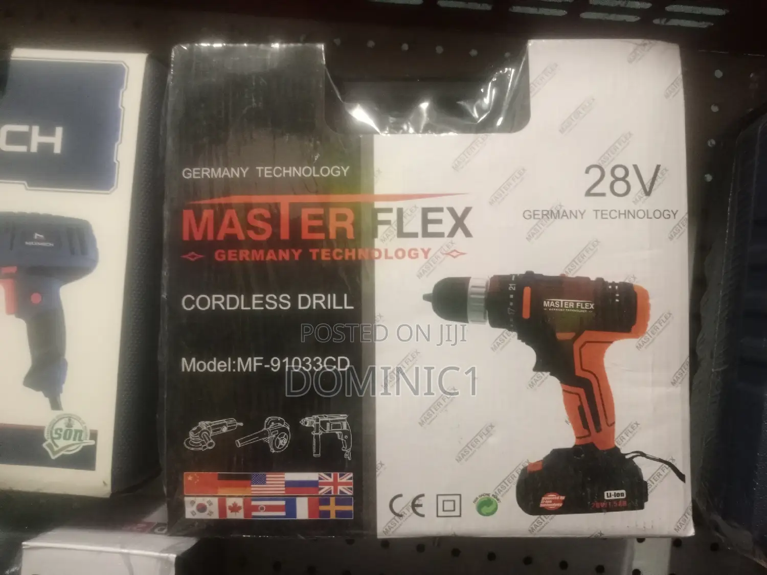 Master Flex 28V Drill Machine