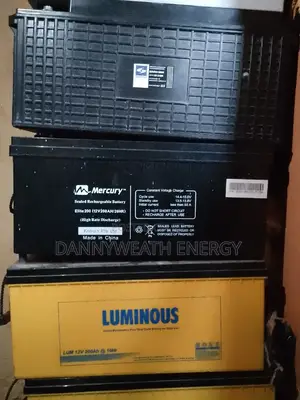 Condemned Batteries and Solar Batteries in Lagos