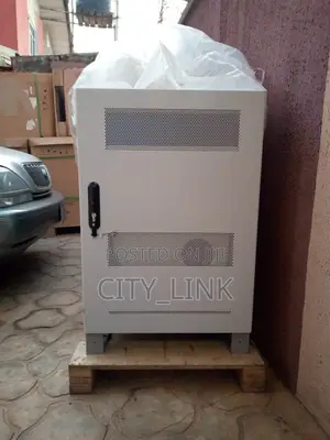 18u Outdoor Cabinets With Air Conditioner and Battery Space