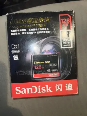 Sandisk 128GB Extreme Pro Compactflash Memory Card