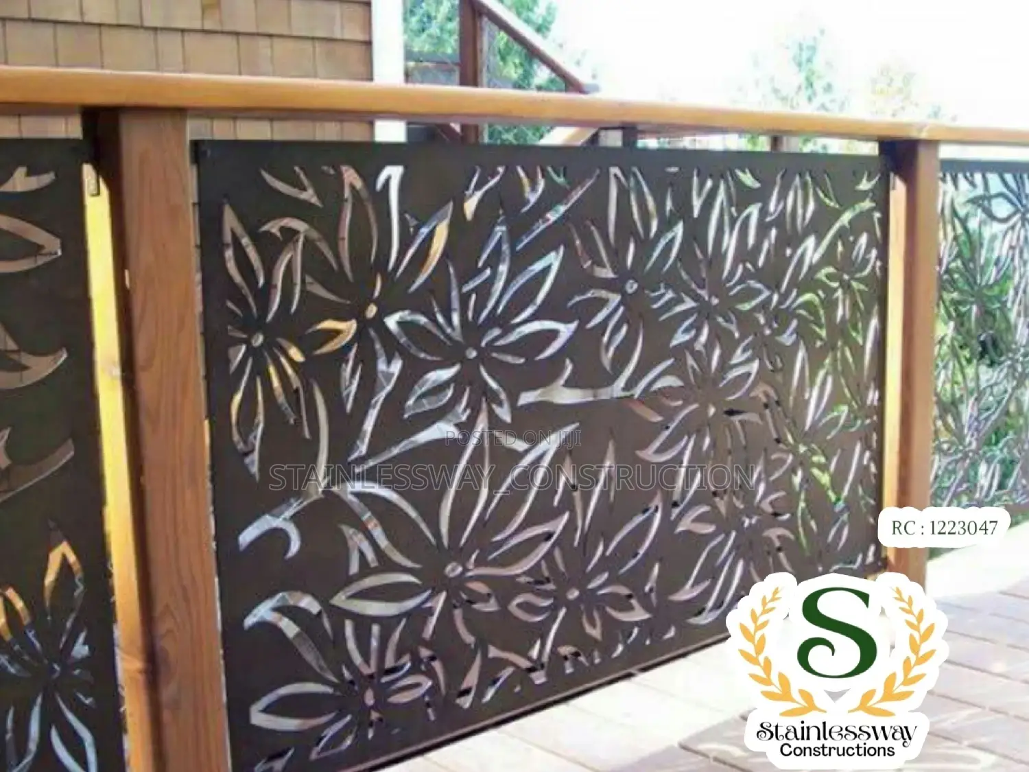 Craft Laser Cut Design Handrails