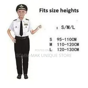 Kids Pilot Custome Set