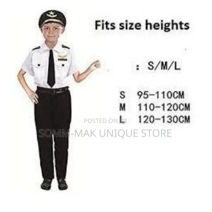 Kids Pilot Custome Set
