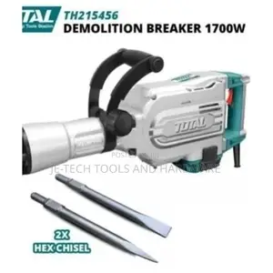 Total 16kg Demolition Hammer - 1700w