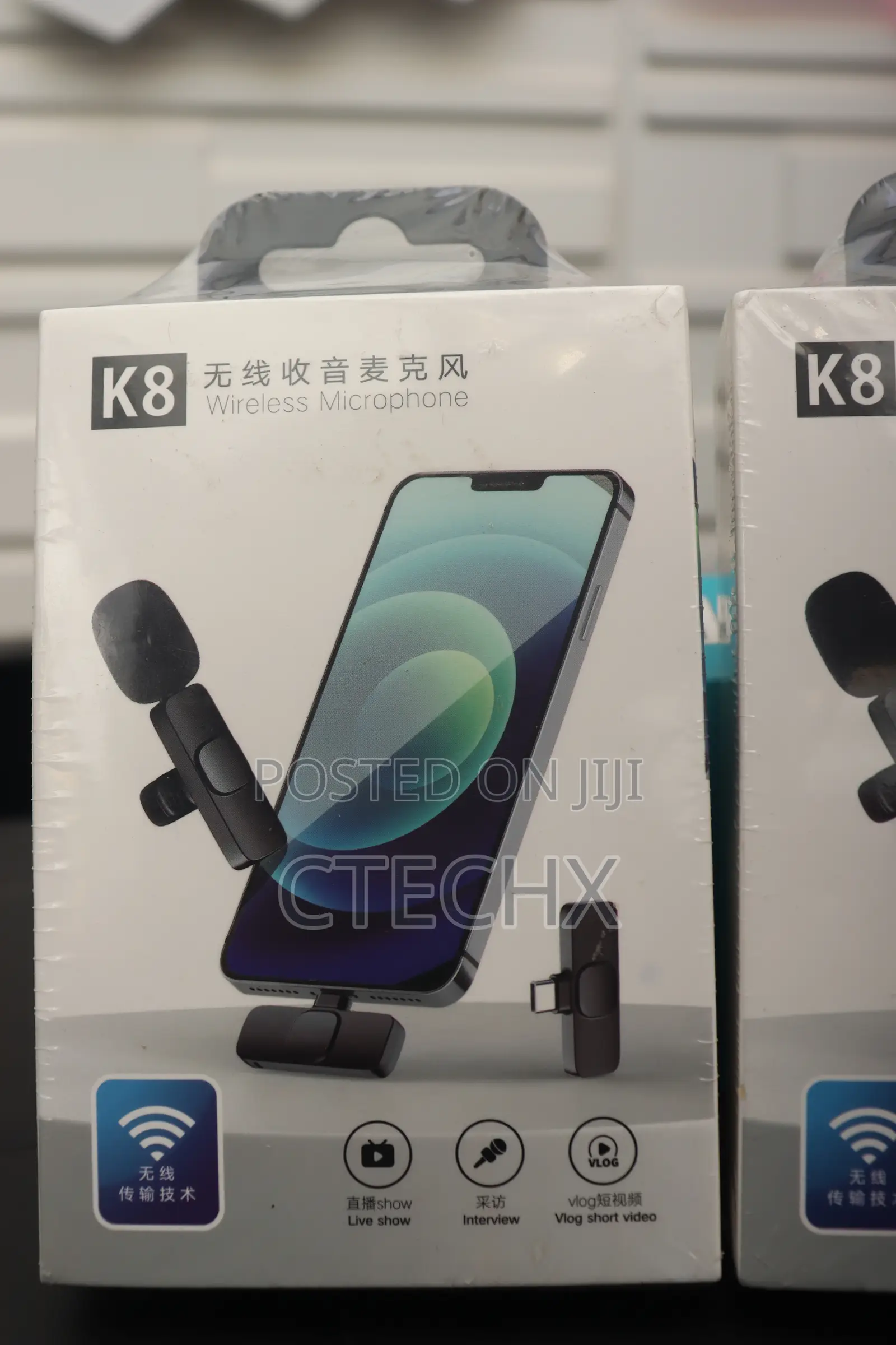 Wireless Microphone With Type-C and iPhone