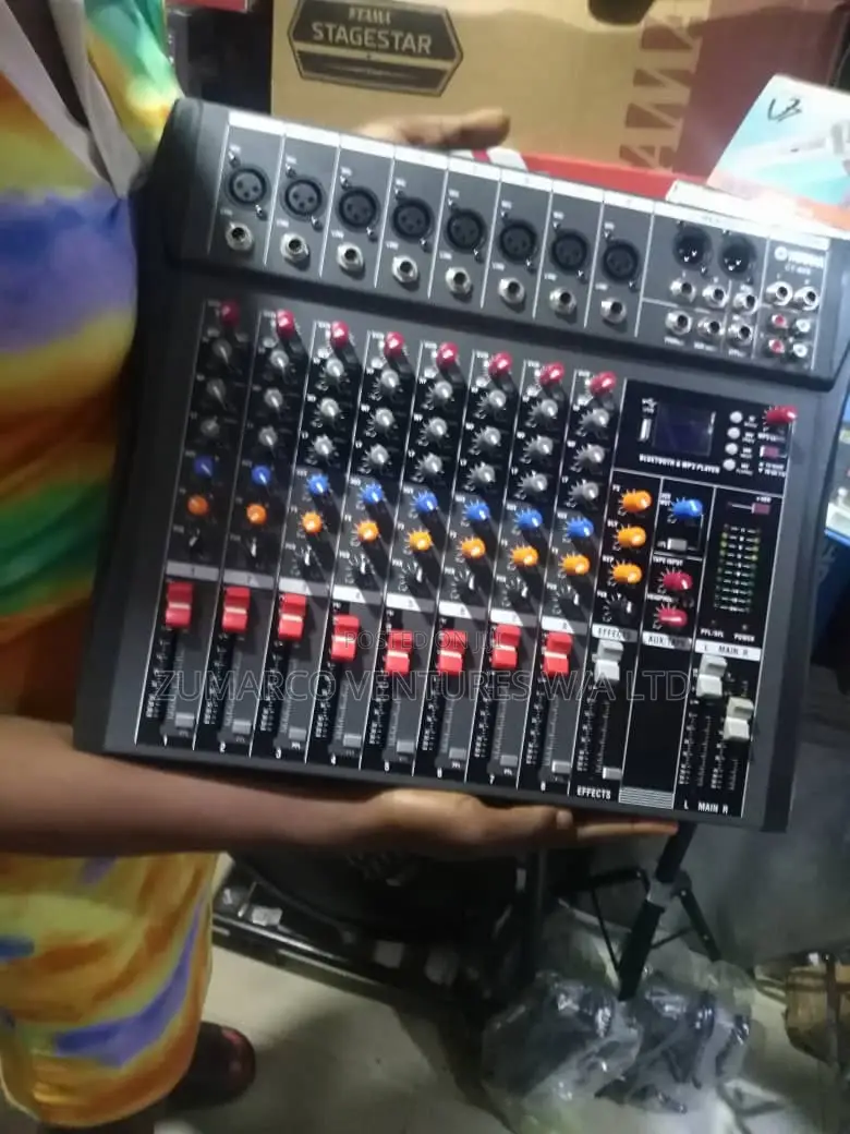8chs Powered Mixer Amp