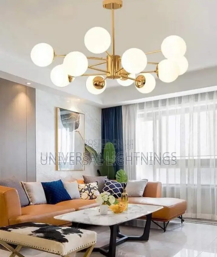 12 Bulbs Chandelier